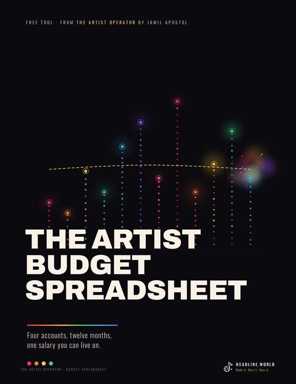 The Artist Budget Spreadsheet — cover